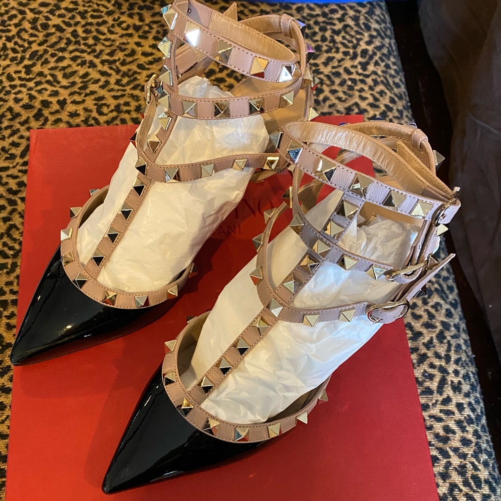 Valentino Rockstud Caged Pump 65mm